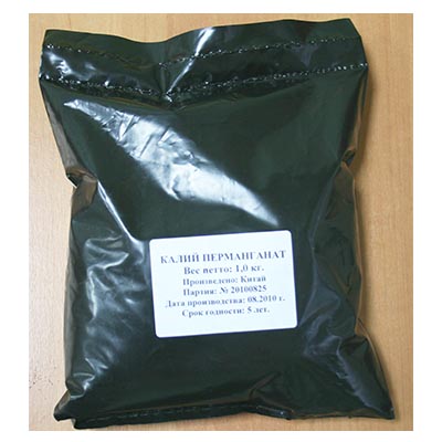 Перманганат калия (упаковка 1 кг)